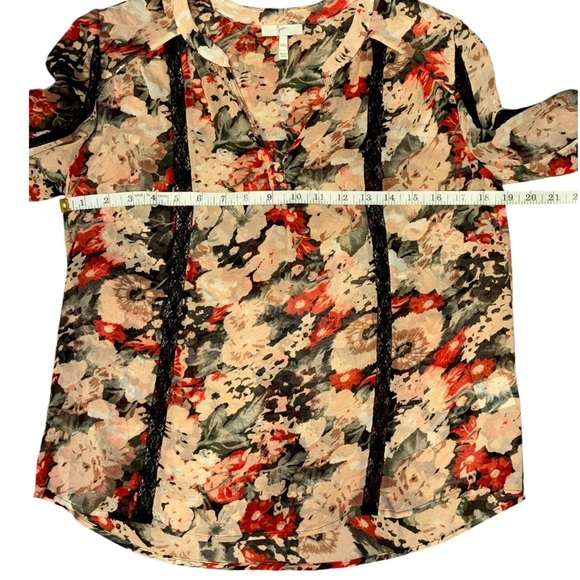 Joie Eber Silk Blouse in Caviar Size XXS - Picture 6 of 8